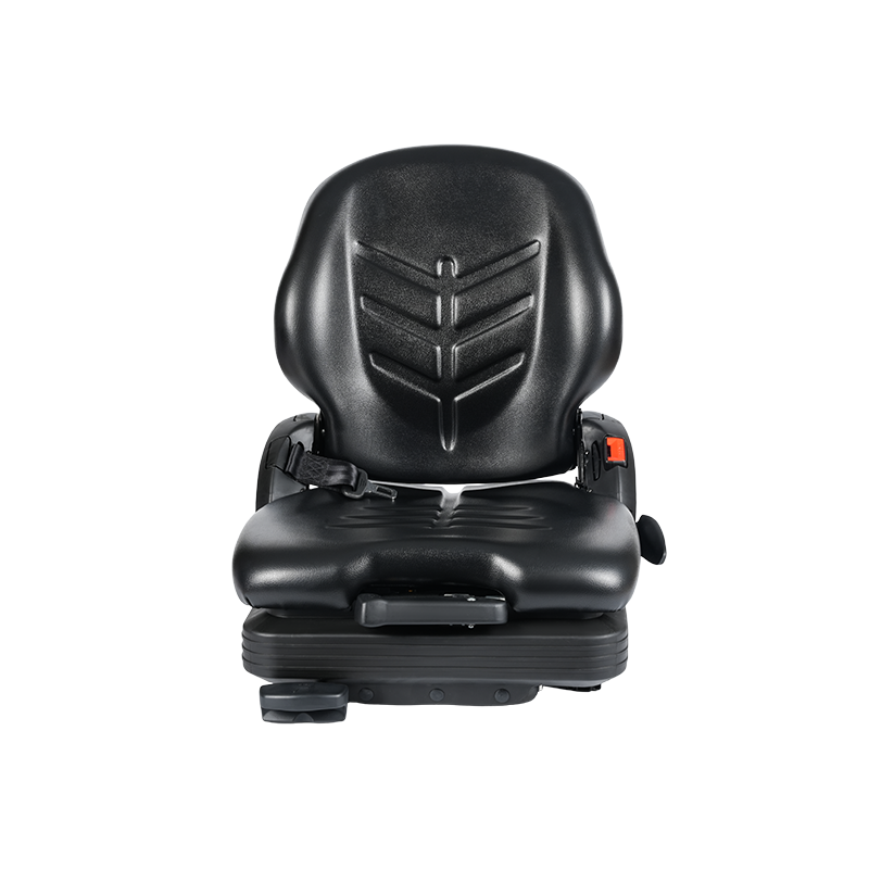 BF16 alacsony profilú vinil csere, mechanikus felfüggesztésű ülés anyagmozgató targoncákhoz - fekete, EN13490 IT1+IT2