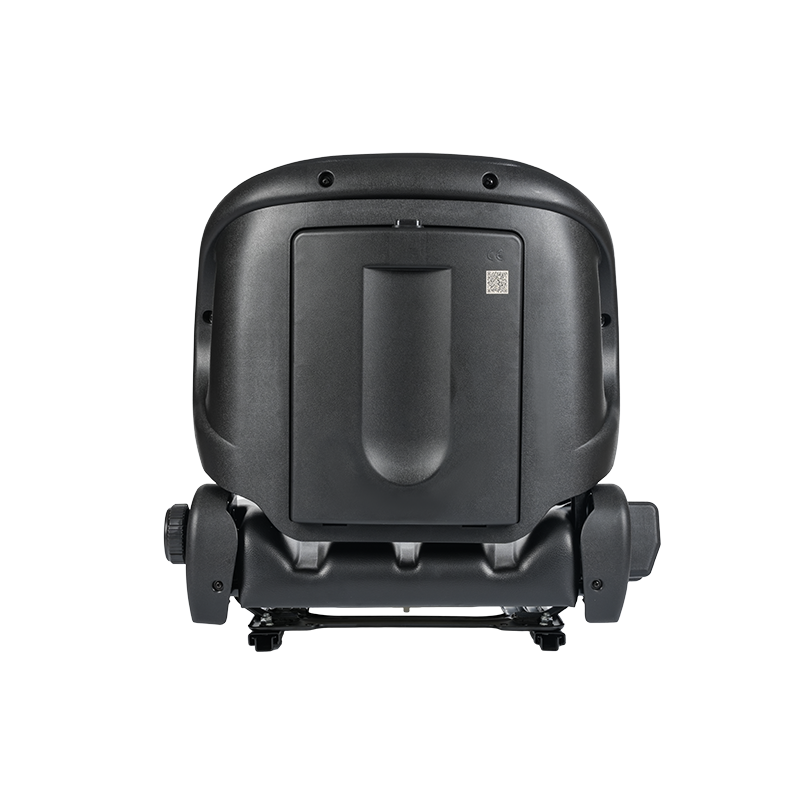 BF2-2 Universa elektromos targonca kezelőülés - Vízálló, fekete bevonatú, 4 irányban rugalmas PVC szövet, OPS érzékelő kapcsolóval és állítható háttámlával, Hangcha, Toyota kompatibilis