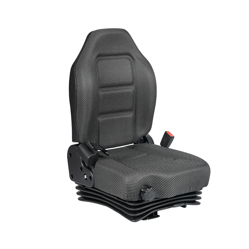 BF6-3 EN13490 IT1 tanúsítvánnyal rendelkező tolóoszlopos targonca ülés visszahúzható biztonsági övvel és lengéscsillapítóval és OPS kapcsolóval lítium akkumulátoros targoncákhoz Kompatibilis a Hyster,Jungheinrich termékkel