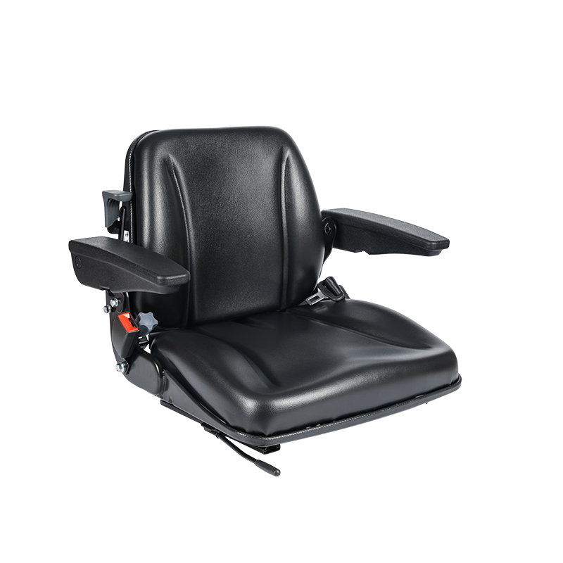 BF8-4 tartós, mechanikusan összecsukható mezőgazdasági ülés mezőgazdasági targoncákhoz, súlyállítással 