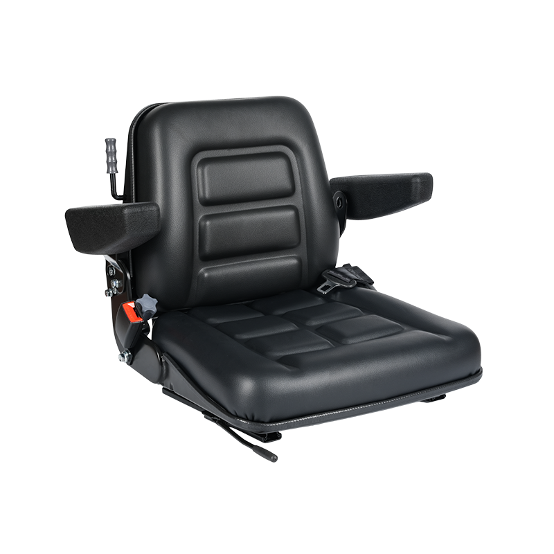 BF1-3 felfüggesztésű kezelőülés targoncákhoz mechanikus csillapítással a stabil emeléshez