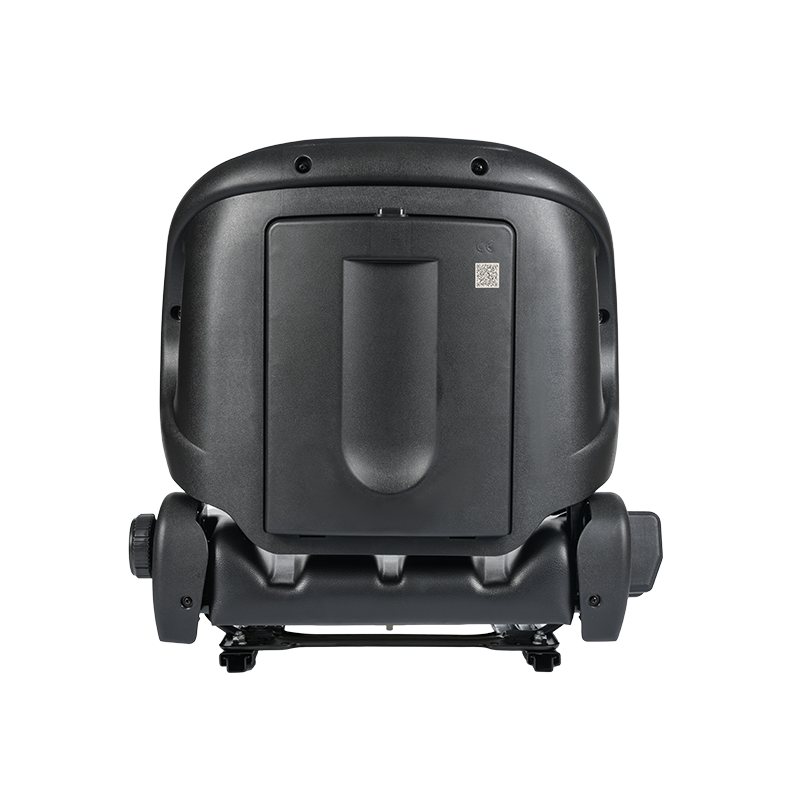 BF2-2 Univerzálisan illeszkedő síkágyas ülés repülőtéri traktorokhoz 60°-os dőlésszöggel, visszahúzható biztonsági övvel és Doc Box-szal