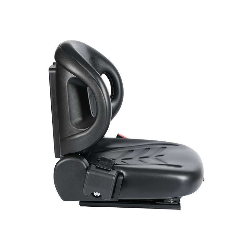 BF2-2 Univerzálisan illeszkedő síkágyas ülés repülőtéri traktorokhoz 60°-os dőlésszöggel, visszahúzható biztonsági övvel és Doc Box-szal