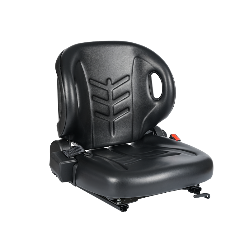 BF2-2 Univerzálisan illeszkedő síkágyas ülés repülőtéri traktorokhoz 60°-os dőlésszöggel, visszahúzható biztonsági övvel és Doc Box-szal