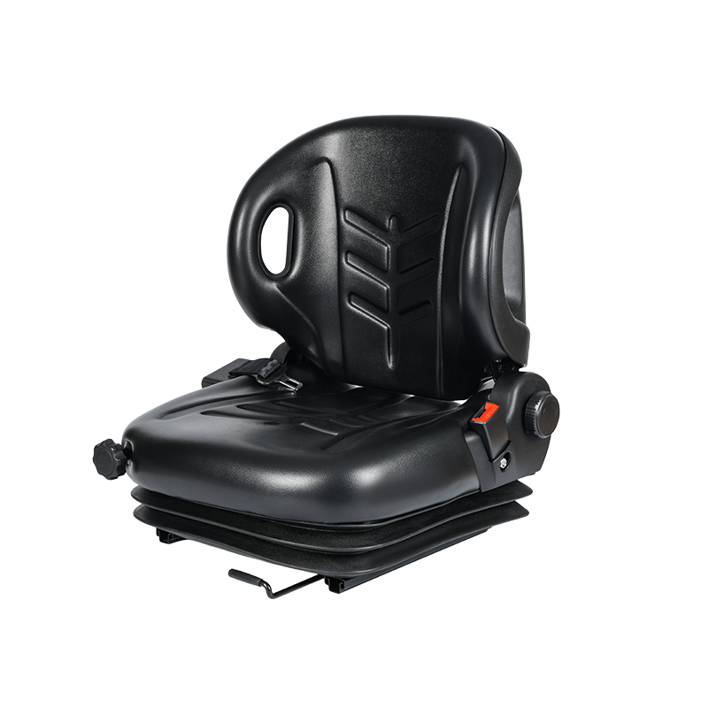 BF2-3 mechanikus felfüggesztésű ülés platós teherautókhoz 40 mm-es lökettel és univerzális rögzítéssel