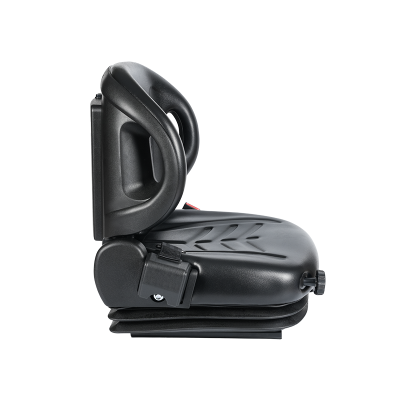 BF2-3 mechanikus felfüggesztésű ülés platós teherautókhoz 40 mm-es lökettel és univerzális rögzítéssel