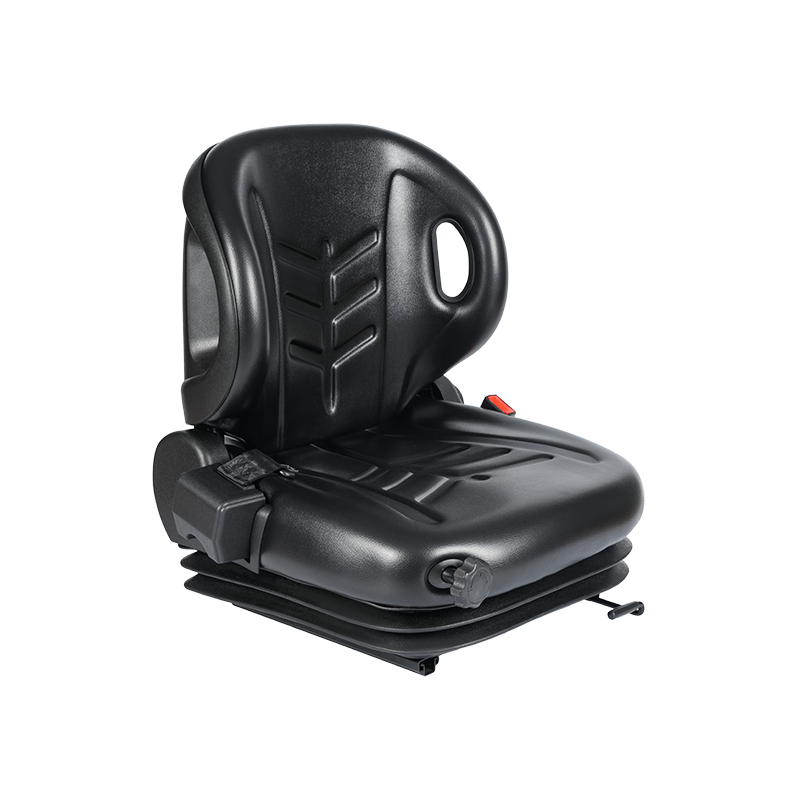 BF2-3 mechanikus felfüggesztésű ülés platós teherautókhoz 40 mm-es lökettel és univerzális rögzítéssel