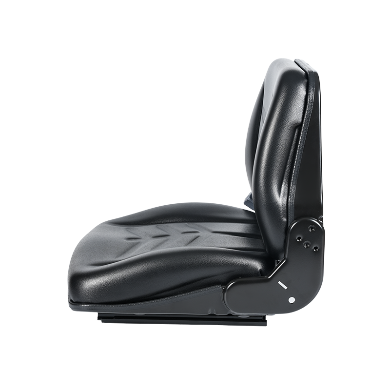 BF8-4 Megbízható félrugalmas ülés repülőtéri vontatóhoz mechanikus felfüggesztéssel és 15°-os háttámlával